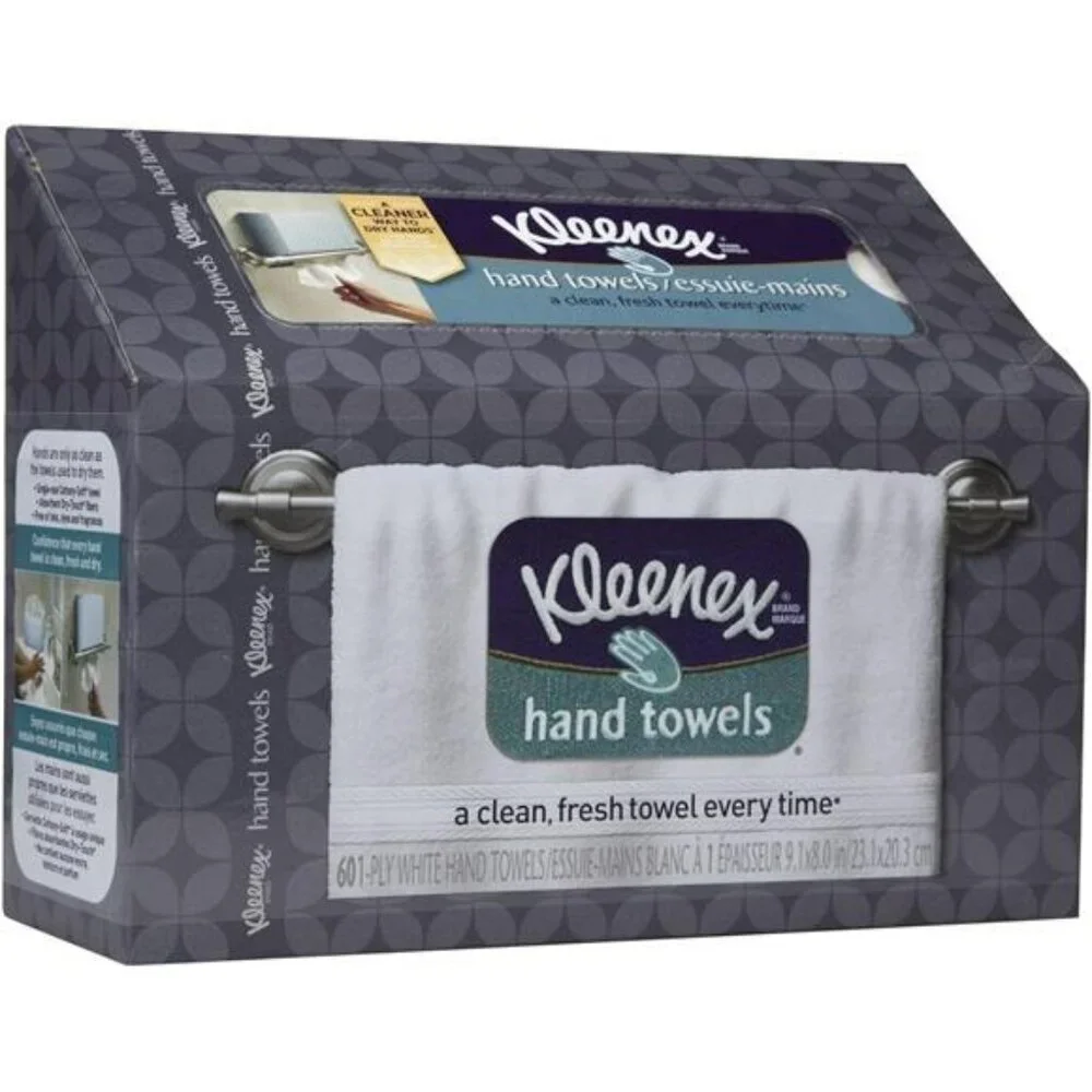 Disposable Hand Towels Pack of 120 Soft Absorbent Paper Bathroom Guest Towels